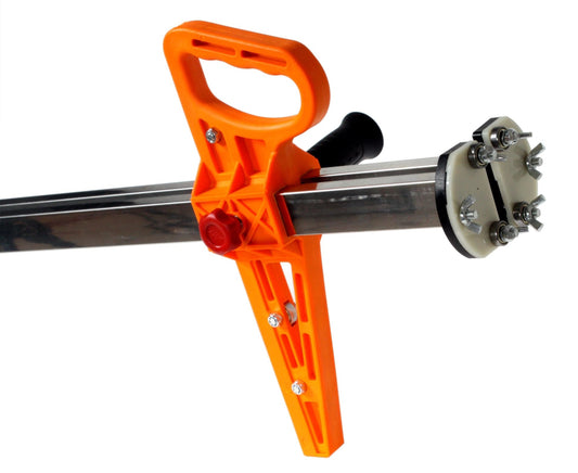 Cutit taietor reglabil pentru rigips si carton, Bass Polska, Titan, Portocaliu/Gri