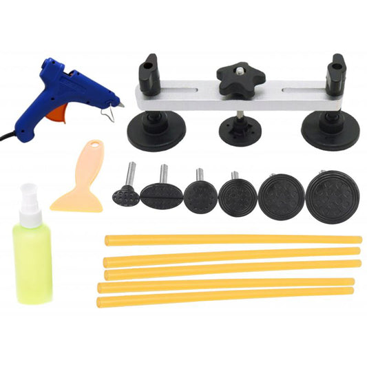 Kit pentru indepartarea indoiturilor din caroserie, 10 elemente, Kraft&Dele KD10661