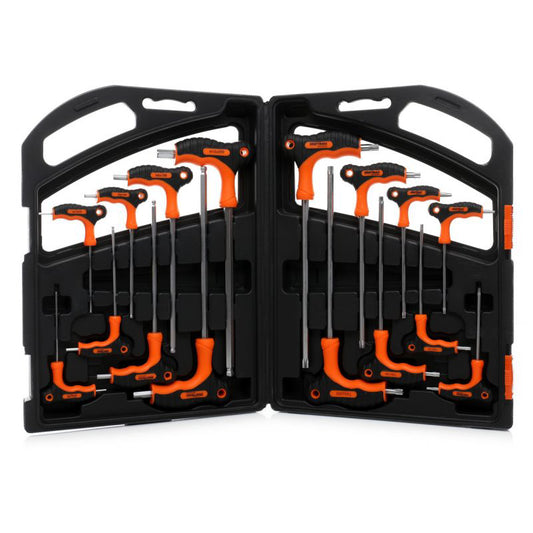 Set 16 surubelnite torx tip T, Kraft&Dele KD10907