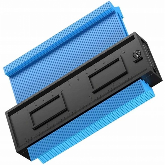 Sablon multifunctional pentru decupaj, masurare si contur, 17 cm, Falon-Tech FT8117