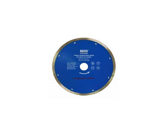 Disc diamantat pentru taiere umeda, 250 mm, Bass Polska BP-2298