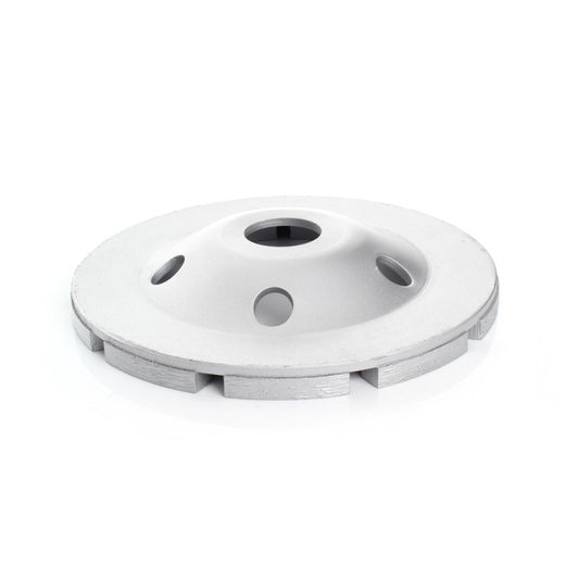 Disc diamantat dublu segmentat pentru slefuit beton, 125 x 22.2 mm, Kraft&Dele KD1950