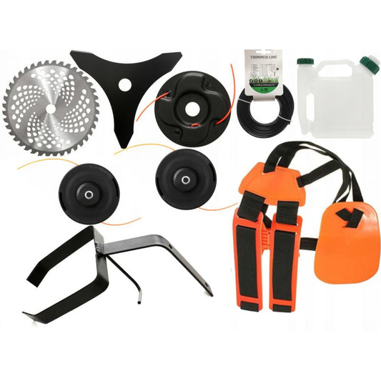 Motocoasa pe benzina cu accesorii, Kraft&Dele KD5042_2K