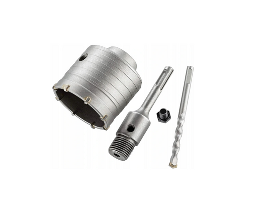 Set carota diamantata, adaptor SDS+, burghiu, 65 mm, Falon-Tech 1835