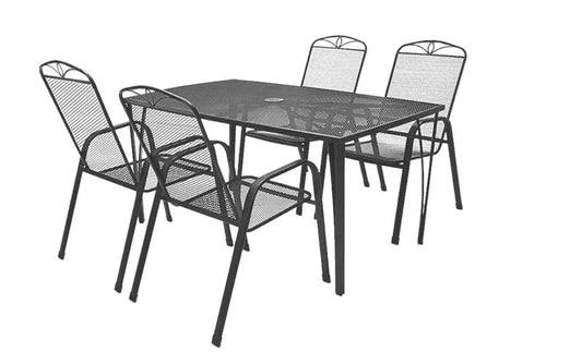 Set mobilier de gradina 5 piese, Hecht Navasa Set 4