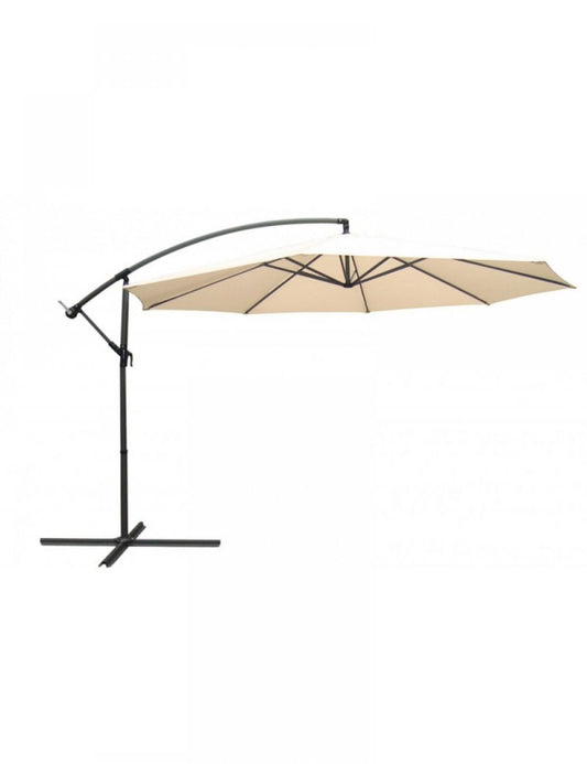 Umbrela cu cadru din aluminiu, diametru 3 m, Hecht Sunny
