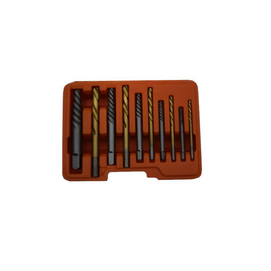 Set burghie pentru slabirea suruburilor deteriorate, 10 elemente, Kraft&Dele KD11790