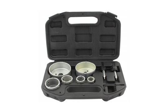 Set carote pentru beton din tungsten, 8 elemente, Ondragon OD014