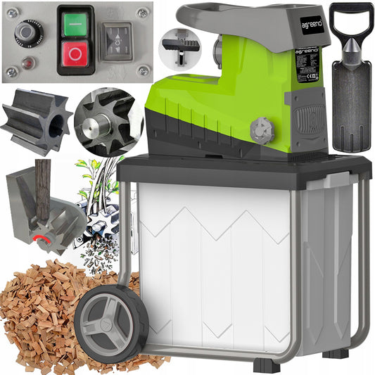 Tocator de ramuri electric, 3600 W, Agreeno AG051