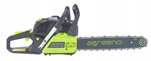 Set motofierastrau pe benzina cu 2 lanturi si 2 sine ghidaj, 5.7 kW, Agreeno AG005