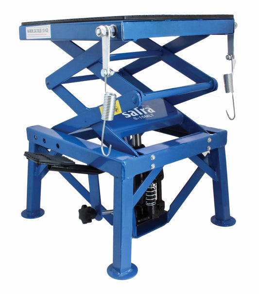 Cric hidraulic pentru motociclete, 905 mm - 335 mm, capacitate maxima de ridicare 136 kg, SaTra S-15MLT