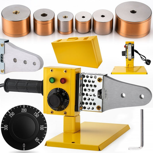 Aparat de sudat tevi PVC PP, 6 bacuri de sudura 20-63 mm, Ondragon OD5077