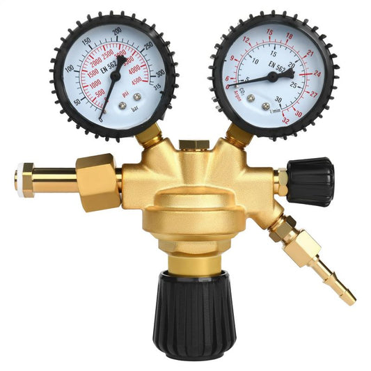 Reductor butelie de gaz Ar / Co2, 316 bar, 32 l / min, Kraft&Dele KD1822