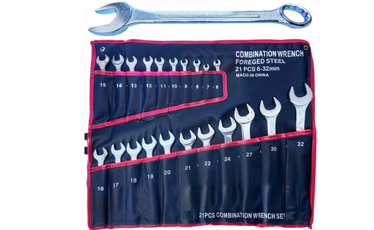 Set chei combinate, 6-32 mm, 21 bucati, Ondragon OD5045