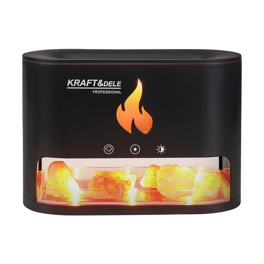 Umidificator de aer cu aromaterapie, capacitate rezervor 250 ml, 10 W, Kraft&Dele KD4117