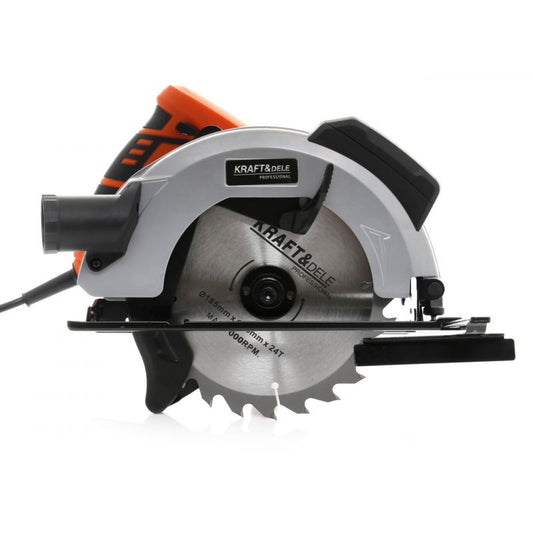 Fierastrau circular portabil cu laser, 1850 W, Kraft&Dele KD1523