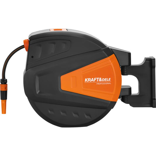 Furtun de gradina retractabil, 40 m + 20 m, 1 / 2", Kraft&Dele KD2155