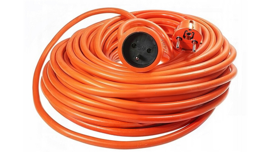 Prelungitor electric de gradina, 30 m, portocaliu, Ondragon OD1107