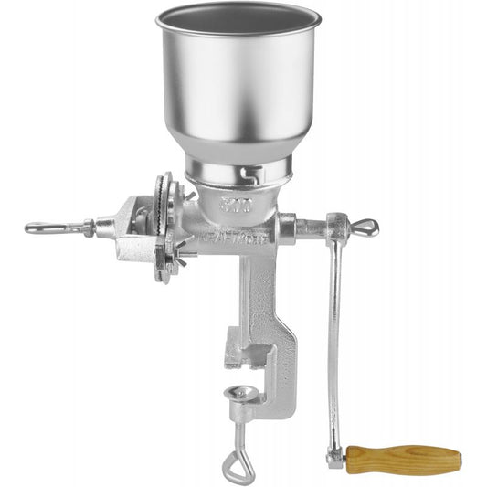 Moara manuala pentru cereale din fonta cu reglaj macinare si prindere de masa, Kraft&Dele KD4188