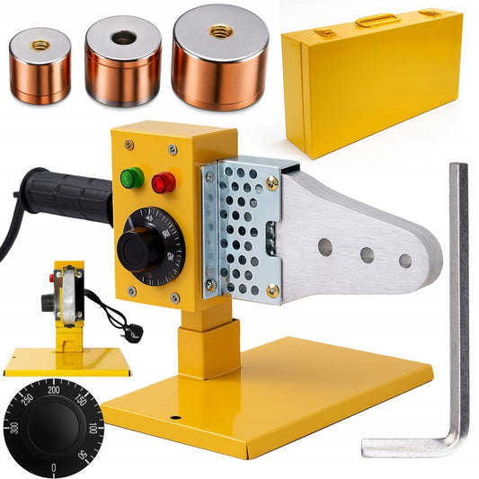 Aparat de sudat tevi PVC, 1500 W, 3 matrite 20-32 mm, Ondragon OD5078