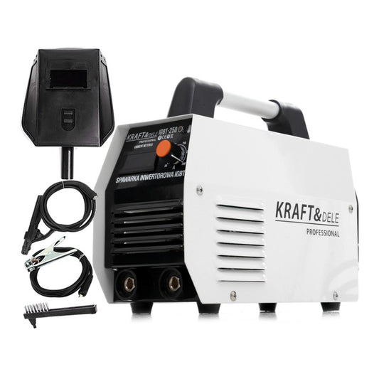 Aparat de sudura tip invertor MMA IGBT, 250 A, Kraft&Dele KD1841