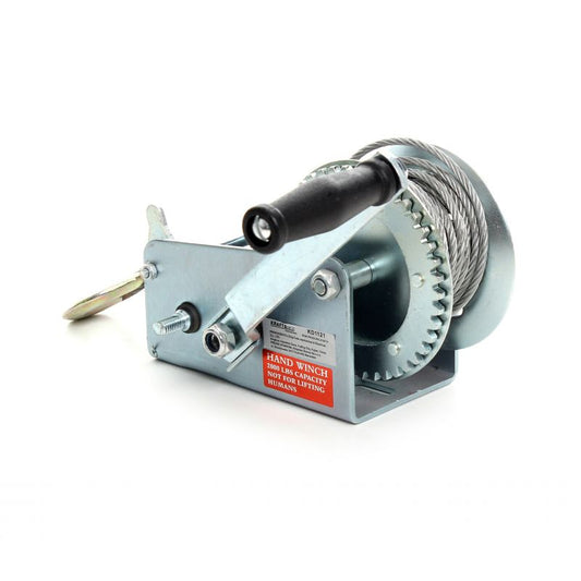 Troliu cu manivela, capacitate maxima 1200 kg, Kraft&Dele KD1122