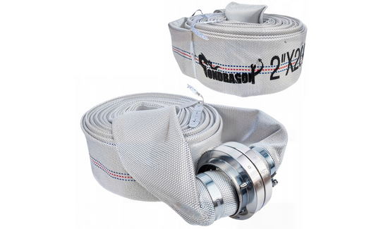 Furtun tip pompier, 2", cuple rapide, 20 m, Ondragon OD1123