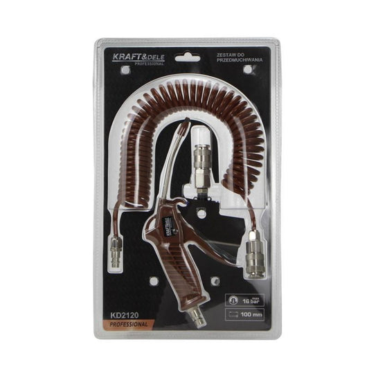 Pistol pentru suflat cu furtun pneumatic, Kraft&Dele KD2120