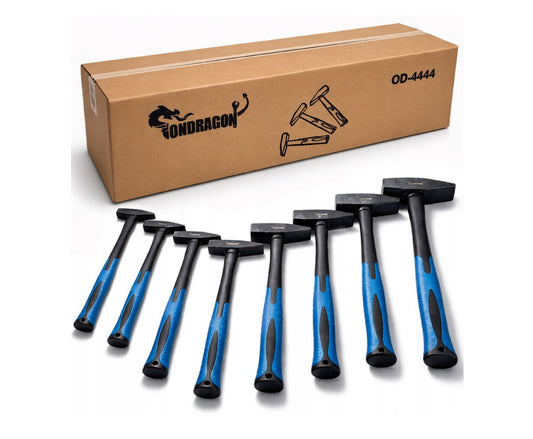 Set ciocane lacatus, 100-1500 g, 8 bucati, Ondragon OD4444