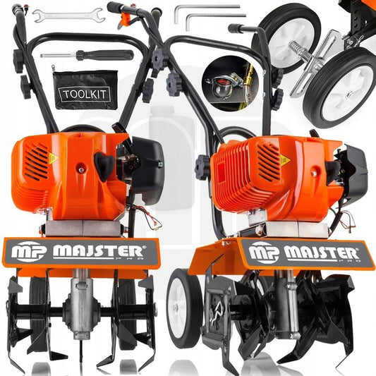 Motocultor pe benzina cu reglaj, 30 cm, Majster Polska MP0370