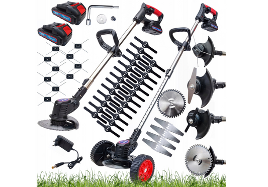 Motocoasa electrica pe roti cu acumulator, 36 V, Ondragon OD9110