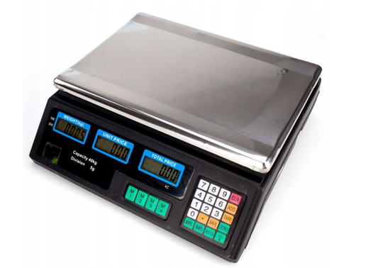 Cantar electronic comercial, capacitate maxima 40 kg, Ondragon HM125