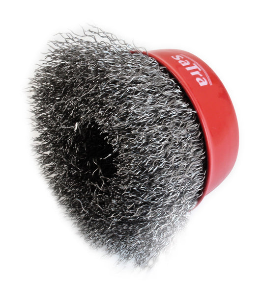 Perie de sarma tip cupa, 75 mm, SaTra S-3CCB75