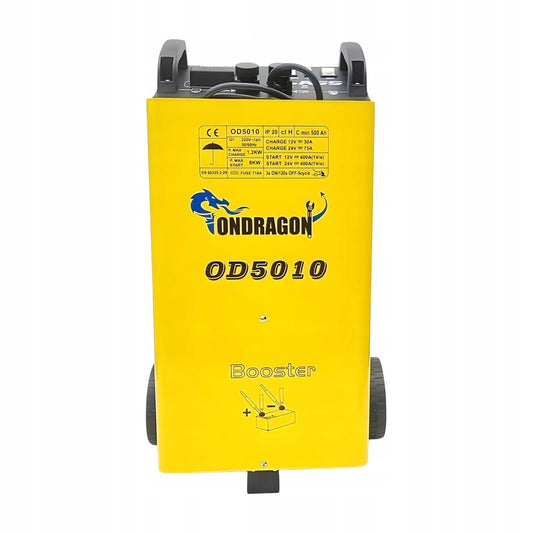 Redresor baterie cu starter, 12 / 24 V, 400 A, Ondragon OD5010