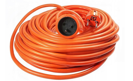 Prelungitor electric de gradina, 50 m, portocaliu, Ondragon OD1108