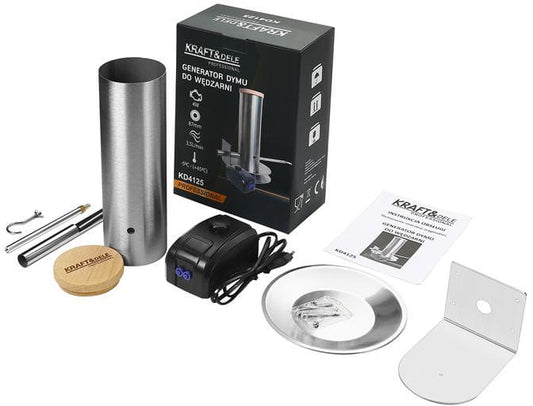 Generator de fum pentru afumatoare, 4 W, Kraft&Dele KD4125