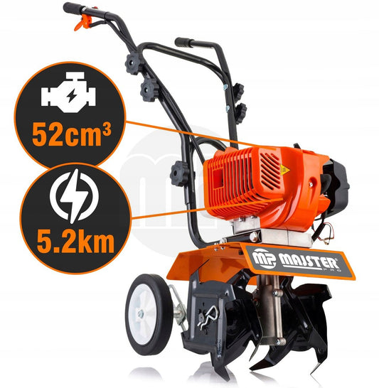 Motocultor pe benzina cu reglaj, 30 cm, Majster Polska MP0370