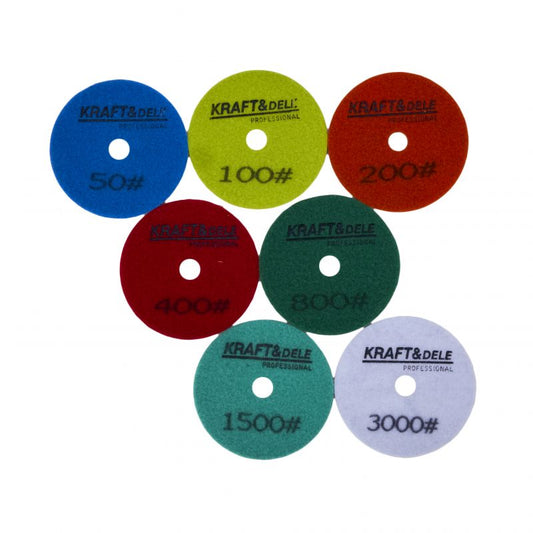 Set discuri diamantate, 7 bucati, Kraft&Dele KD11294