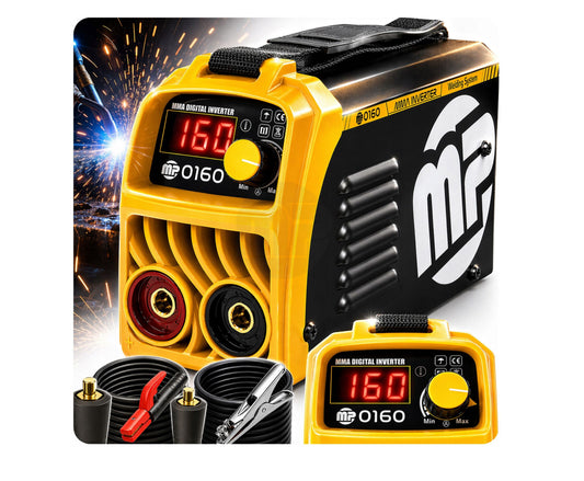Aparat de sudura tip invertor MMA TIG LIFT TIG, 160 A, Majster Polska MP0160