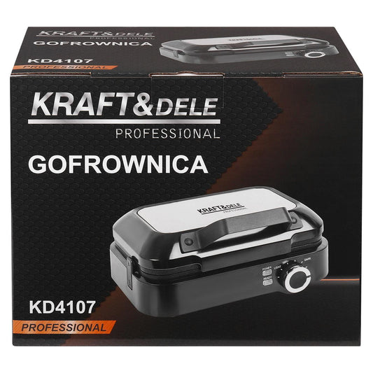 Aparat de facut vafe / gofre, 2200 W, Kraft&Dele KD4107