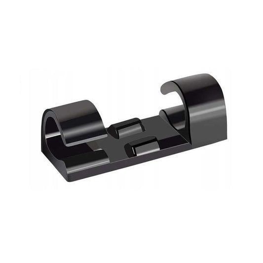 Organizator cabluri, negru, 30 x 10 mm, Kraft&Dele KD10081