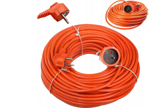 Prelungitor pentru gradina si constructii, 50 m, 3 x 2.5 mm, Boxer BX787