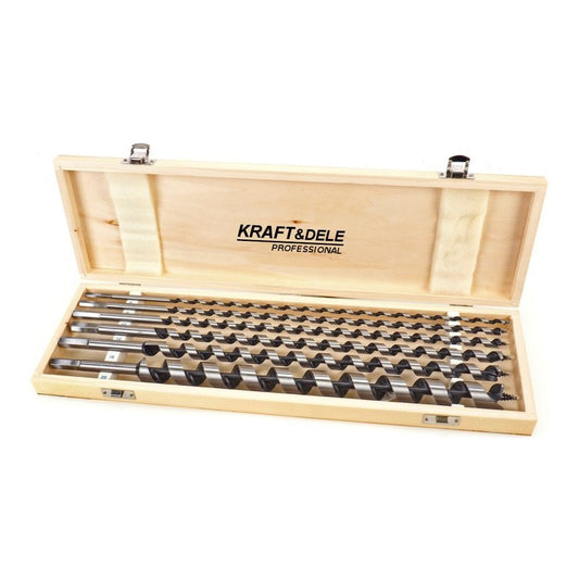 Set sfredele pentru lemn, 6-18 mm, 6 bucati, Kraft&Dele KD10266
