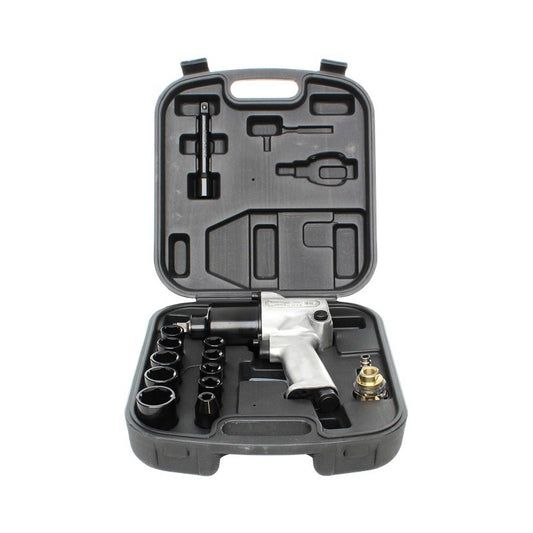 Set cheie pneumatica de impact cu tubulare, 17 piese, Kraft&Dele KD1424