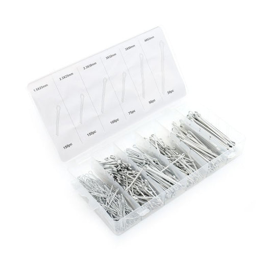 Set stifturi drepte, 555 bucati, Kraft&Dele KD10508