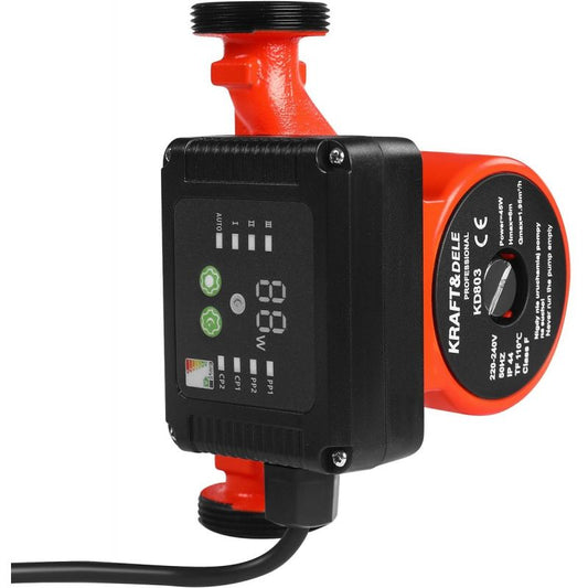 Pompa de recirculare 25-60/180 cu panou de control, 230 V, Kraft&Dele KD803