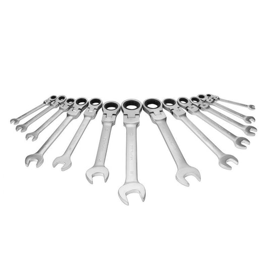 Set chei combinate cu clichet, 8-32 mm, 13 bucati, Kraft&Dele KD11305