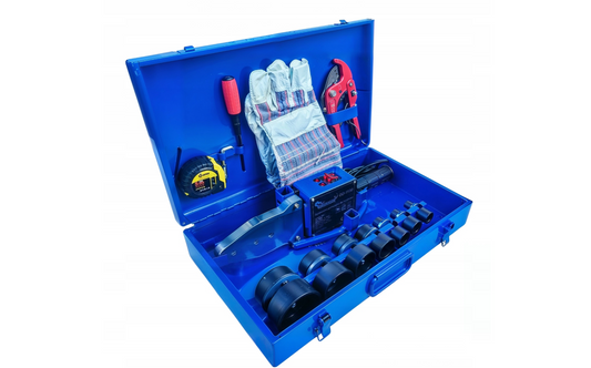 Aparat de sudat tevi PP PVC, set matrite 16-63 mm, 3000 W, Ondragon OD1130