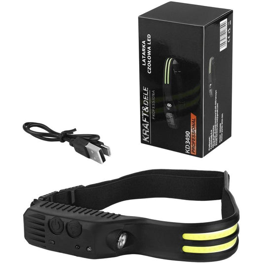 Lanterna de cap LED, Kraft&Dele KD3490
