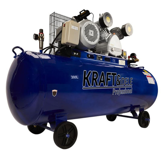 Compresor 300 l cu 2 pistoane, Kraft&Dele KD4061